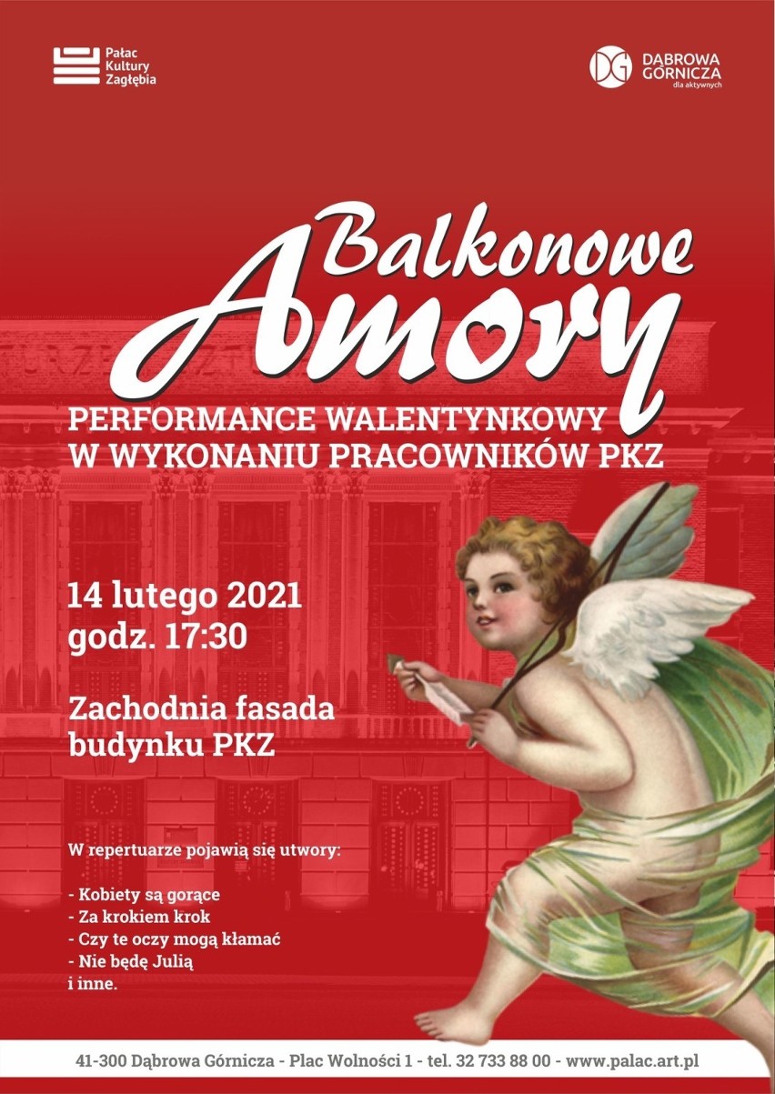 Pałac Kultury Zagłębia zaprasza na walentynkowy koncert