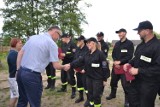 Burmistrz Pruszcza Gdańskiego podziękował strażakom z OSP za pomoc w czasie pandemii i wsparcie uchodźców z Ukrainy |ZDJĘCIA