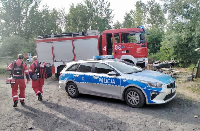 Życia mężczyzny porażonego prądem w Łasinie, nie udało się uratować