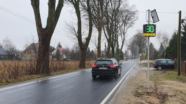 Tak wygląda punkt pomiaru prędkości w Laskowicach