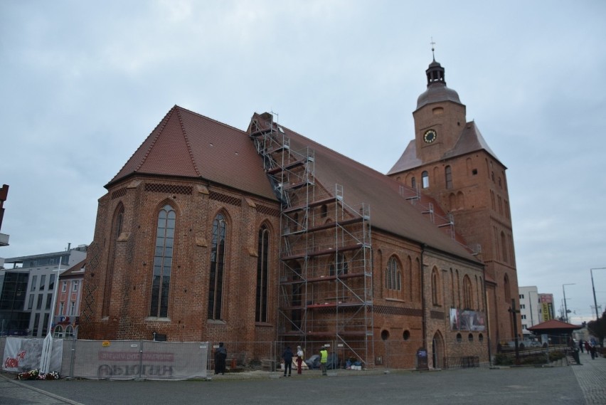 Remont katedry rozpoczął się jesienią 2017 roku. Potrwa...