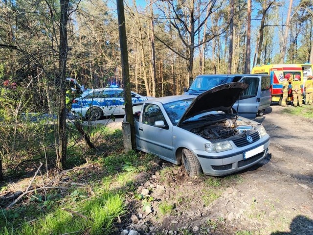 Groźny wypadek na drodze wojewódzkiej nr 491