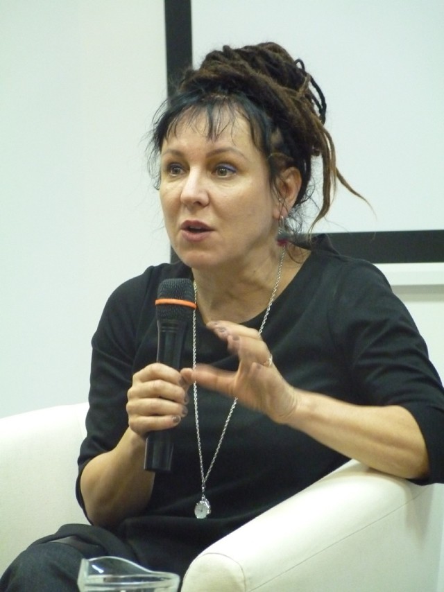 Olga Tokarczuk w Miejskiej Bibliotece Publicznej w Radomsku