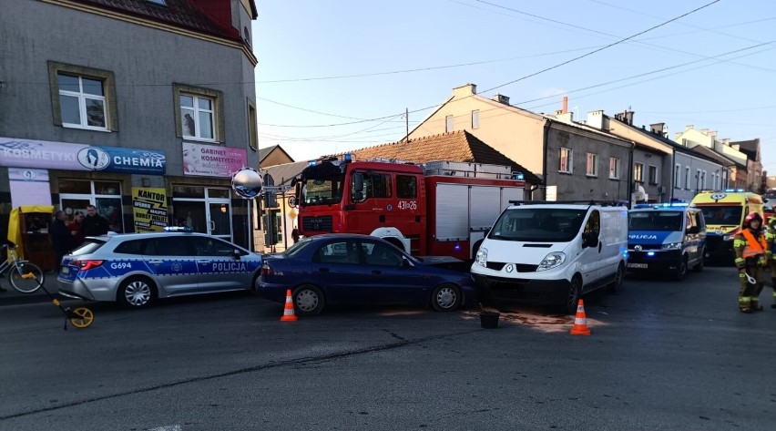 Do wypadku doszło w samym centrum Dąbrowy Tarnowskiej przy...