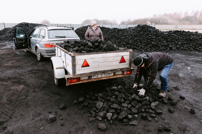 Zapotrzebowanie na węgiel jest niższe niż przewidywano. Na składzie w Trzcianie towaru pod dostatkiem [ZDJĘCIA]