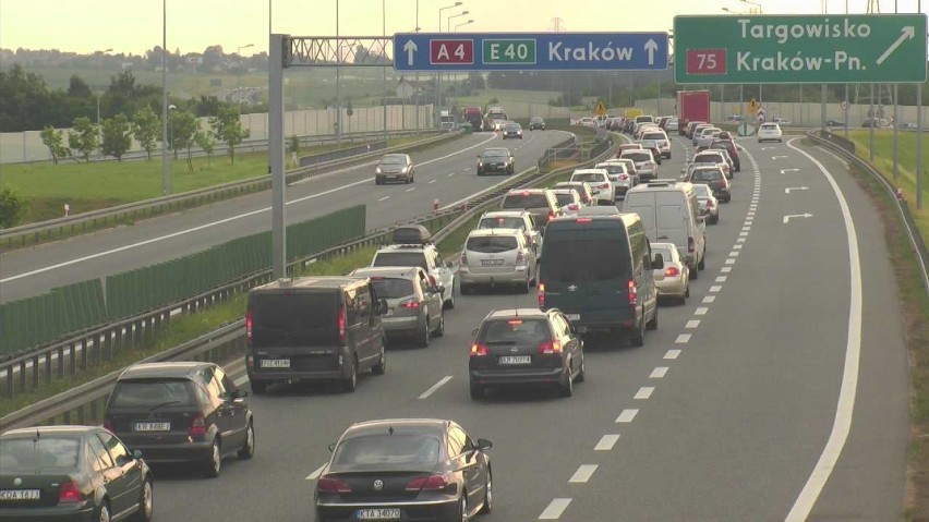 Wypadki na autostradzie A4. Zderzyło się aż 11 samochodów