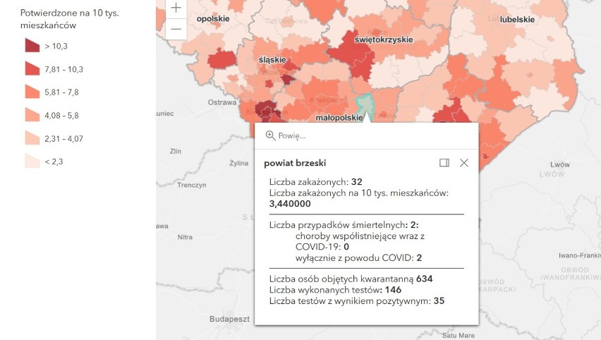 Chorzy na COVID-19 z Tarnowa i regionu będą leczeni w Dąbrowie Tarnowskiej, jeśli zabraknie miejsc w szpitalach. Zakażeń wciąż przybywa