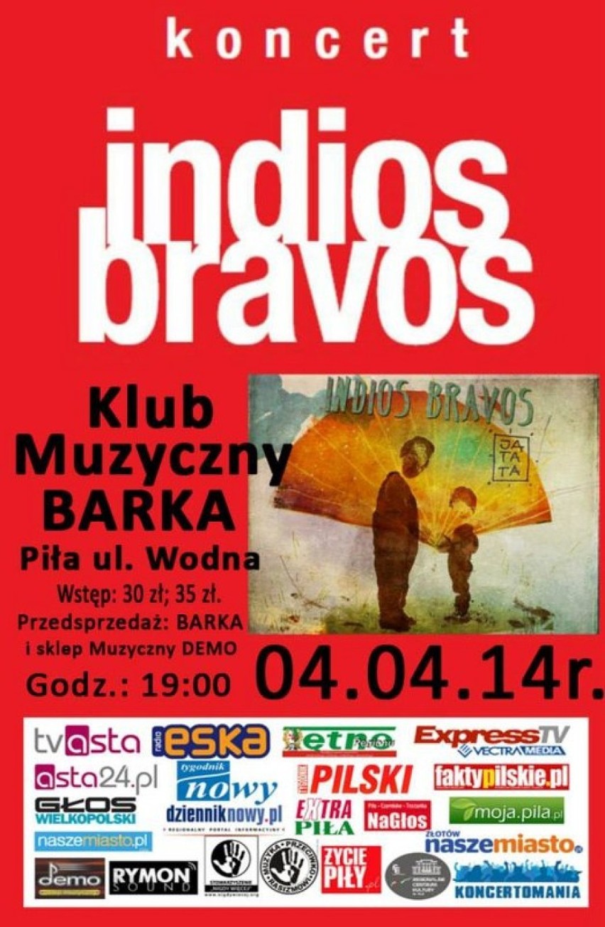 Wygraj bilety na koncert Indios Bravos