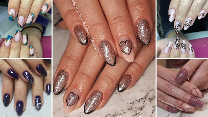 Propozycja manicure na styczeń 2023 wykonanego przez...