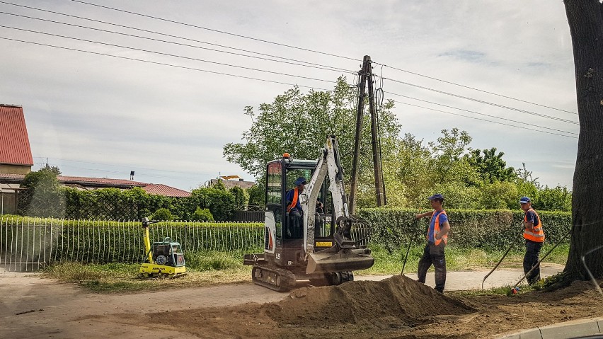 Leszno. Remont Lipowej w Wilkowicach na finiszu. Koniec prac jeszcze w maju [ZDJĘCIA]