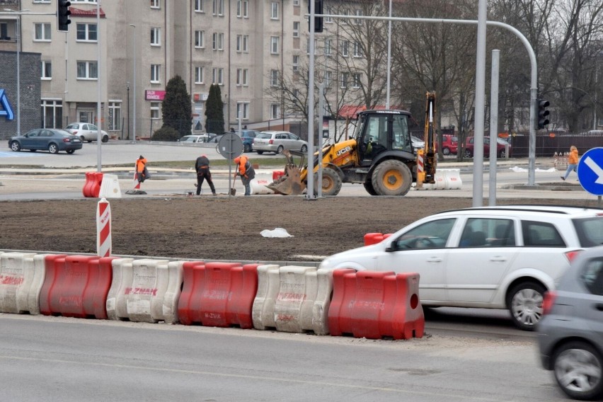 Kiedy aleja Solidarności w Kielcach będzie przejezdna? Zobacz na zdjęciach, jak wygląda postęp prac