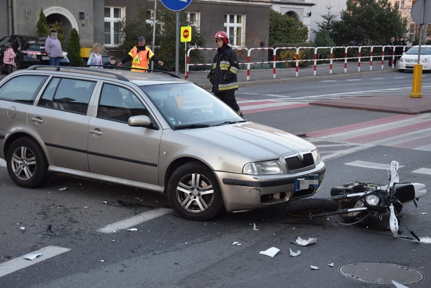 Wypadek na ulicy 3 Maja w Kaliszu
