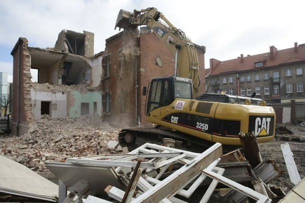 Wielka rozbiórka we Wrzeszczu. Trwają wyburzenia w Gdańsku...