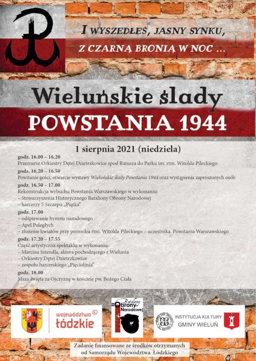 Uczestnicy Powstania Warszawskiego związani z ziemią wieluńską. 1 sierpnia otwarcie wystawy połączone z rekonstrukcją wybuchu zrywu 