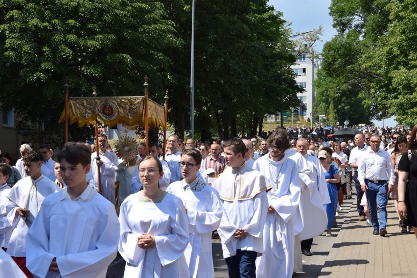 Wierni przeszli w procesji ulicami Pruszcza Gdańskiego