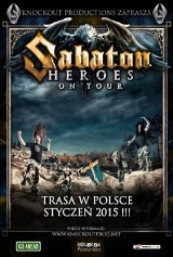 Sabaton na czterech koncertach w Polsce w styczniu 2015!