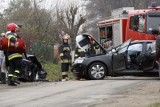 Legnica: Ranni w wypadku (ZDJĘCIA)