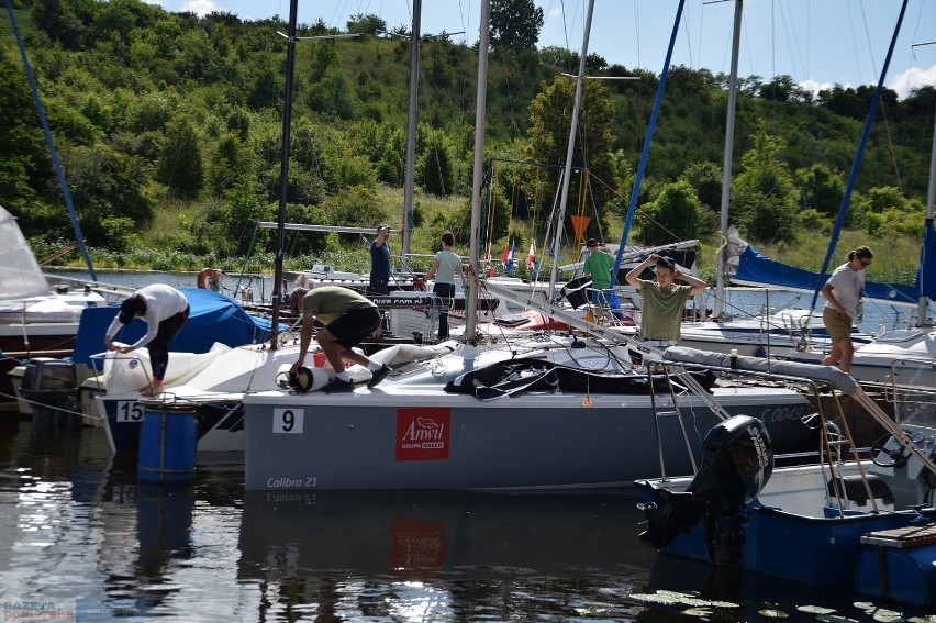 Dzień pierwszy regat Długodystansowych Mistrzostw Polski...