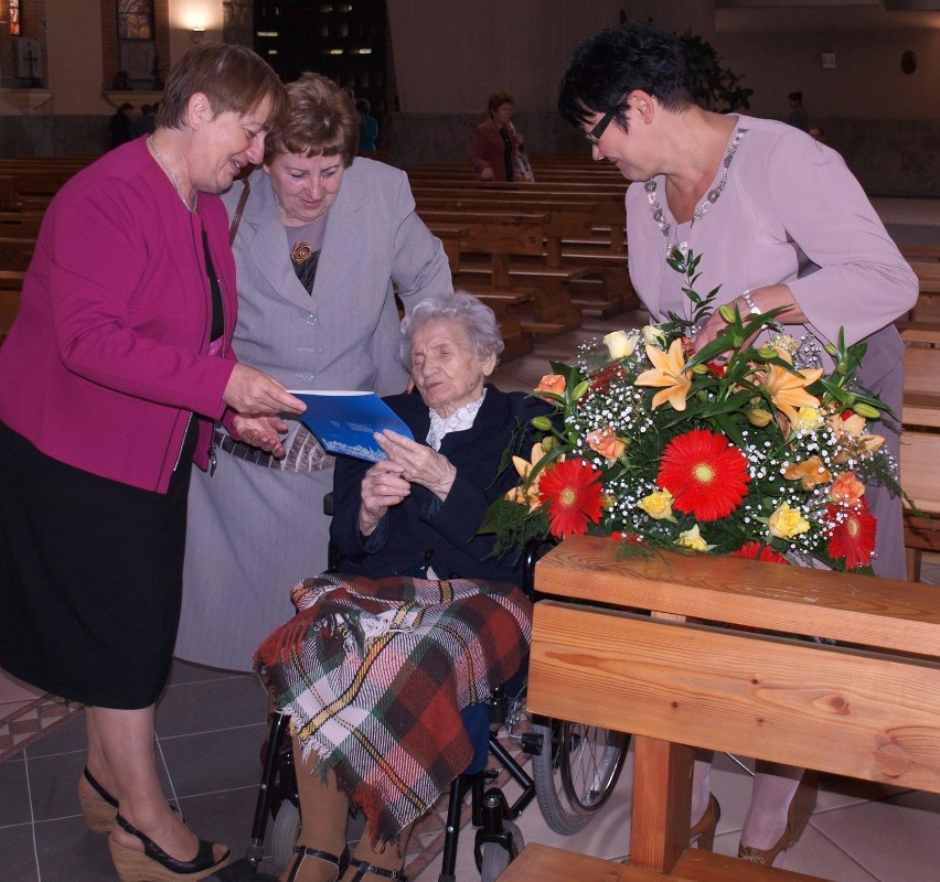 Oświęcim. najstarsza mieszkanka skończyła 103 lat [ZDJĘCIA]