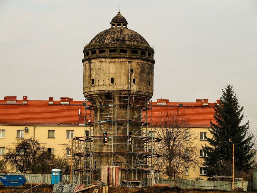 Wieża przy ulicy Kolberga w Gliwicach została wzniesiona w...