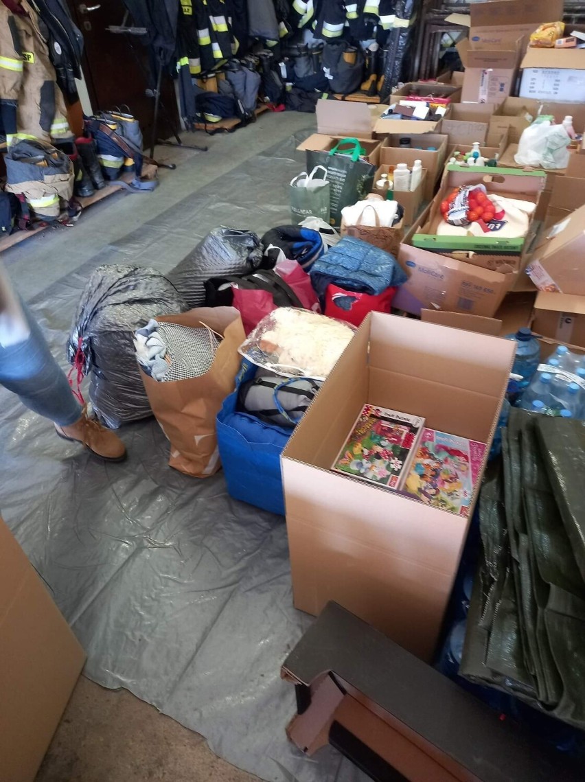 W Sierakowie trwa zbiórka humanitarna dla uchodźców z...