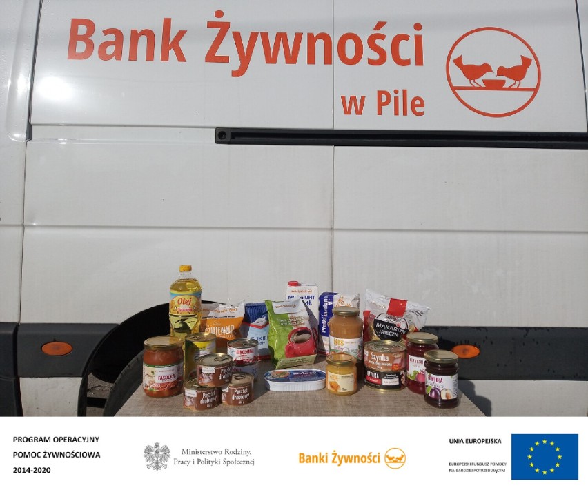 Pilski Bank Żywności informuje o pomocy żywnościowej. Można już odbierać produkty