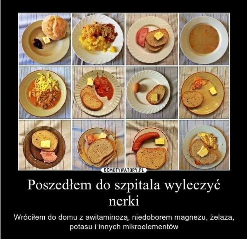 Zobacz posiłki serwowane w polskich szpitalach