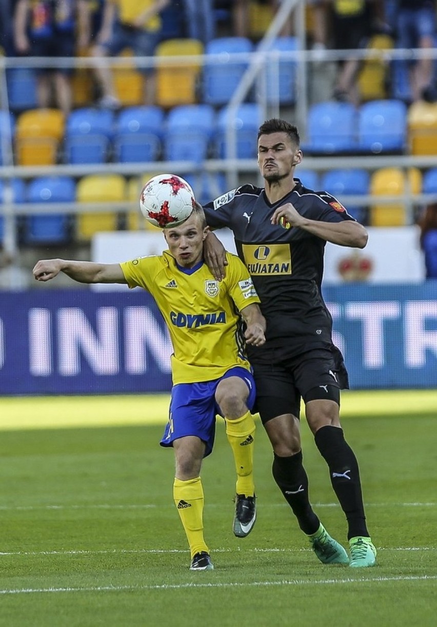 Arka Gdynia - Korona Kielce. Żółto-niebiescy zremisowali!