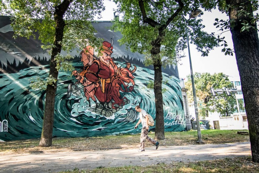Bydgoskie murale zachwycają. Widziałeś wszystkie malowidła w naszym mieście? [zdjęcia]