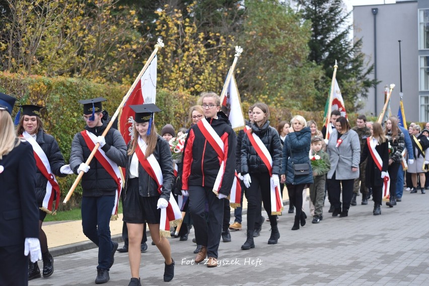 Uroczyste obchody Święta Niepodległości (11 listopada 2022 r.) w Krokowej