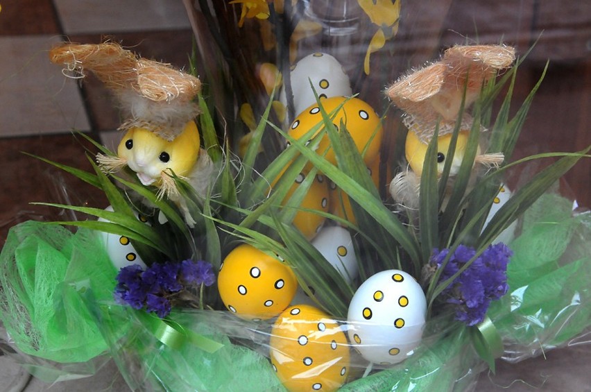 Wielkanoc w Poznaniu: Na wystawach zagościły świąteczne zajączki [ZDJĘCIA]