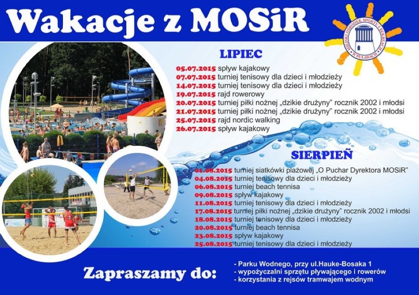 Wakacje z MOSiR w Puławach