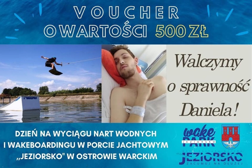 Gmina Warta wystawia na licytację dla Daniela voucher wart 500 zł[FOTO, WIDEO]