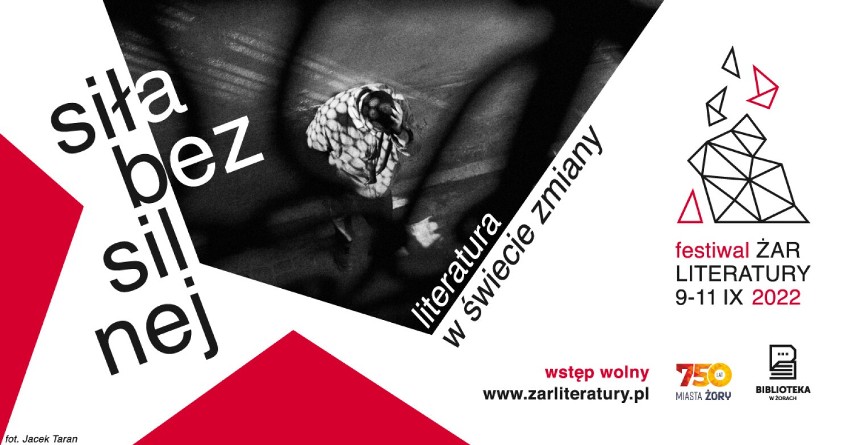 Żar literatury już we wrześniu w Żorach