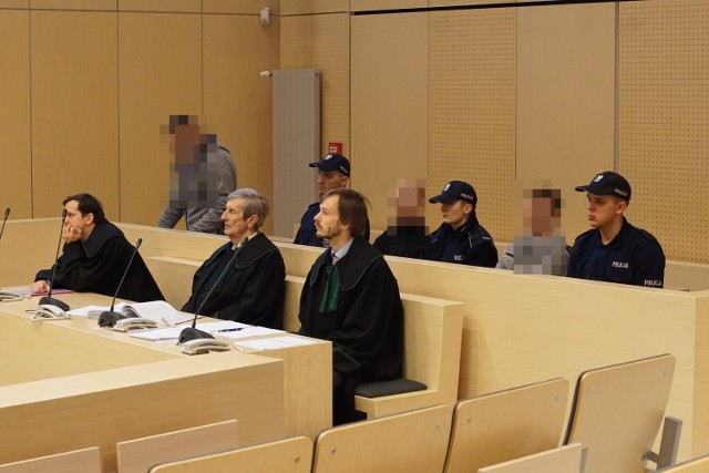 Sąd Najwyższy oddalił wniosek o kasację wyroku w sprawie zabójstwa pod Sierakowem, do którego doszło w lutym 2017 roku (zdjęcia z Sądu Okręgowego w Poznaniu z 2018 roku).