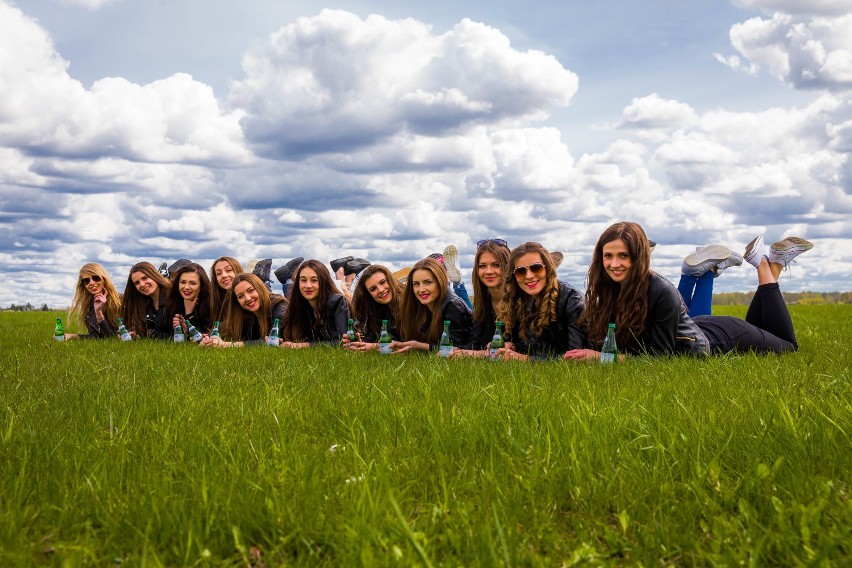 Miss Podlasia 2016 na lotnisku