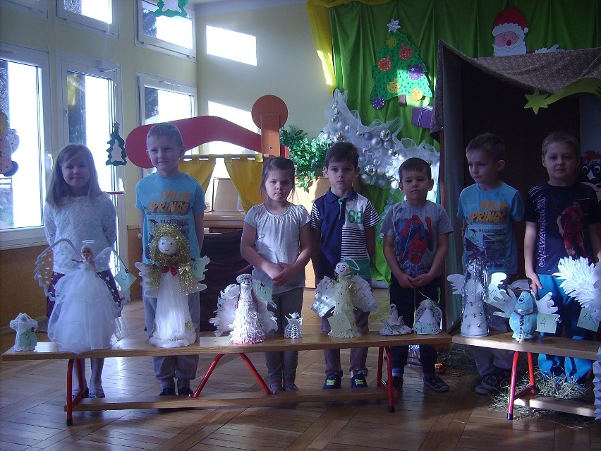 Jak przedszkolaki z Łagowa wyobrażają sobie anioła? Na konkurs przygotowały 19 prac [ZDJĘCIA]