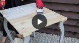 Jak pomalować stolik i stworzyć z niego elegancki mebel? [WIDEO]