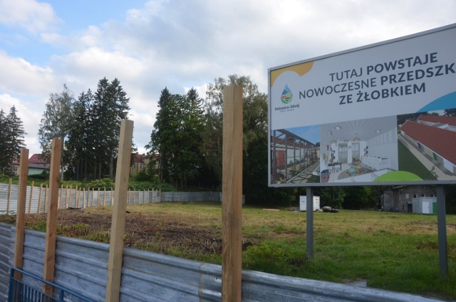 Wykonawca wyrodził już teren. Zakończenie budowy planowane jest na koniec sierpnia 2023.