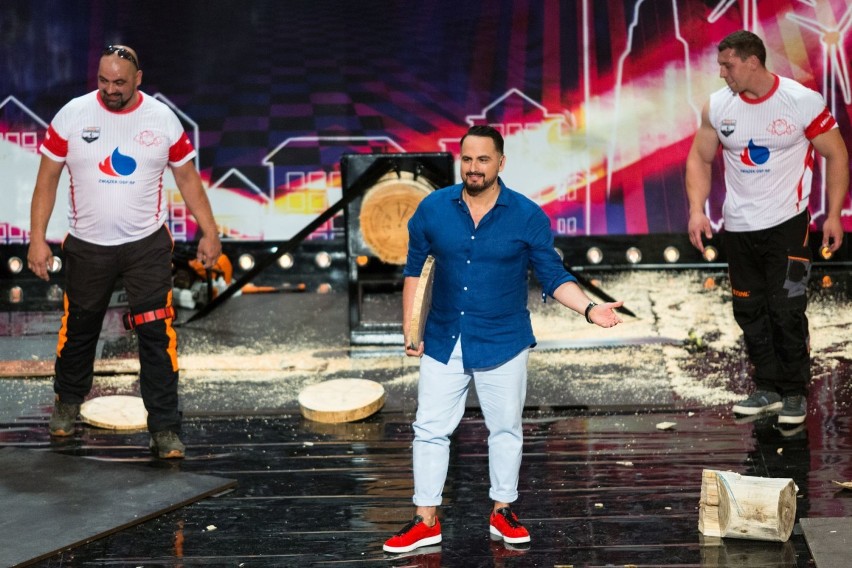 Jacek Groenwald z Połczyna i Marcin Darga ze Starzyna w programie "Mam talent!"