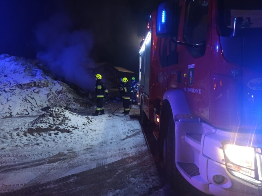 Pracowity wtorek strażaków - zatrucie tlenkiem węgla oraz pożar śmieci [FOTO]