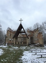 Zabytkowe ruiny kościoła św. Antoniego w Jałówce zostały zabezpieczone. Prace wsparł przez Podlaski Wojewódzki Konserwator Zabytków ZDJĘCIA