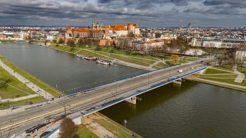 Most Grunwaldzki w Krakowie.