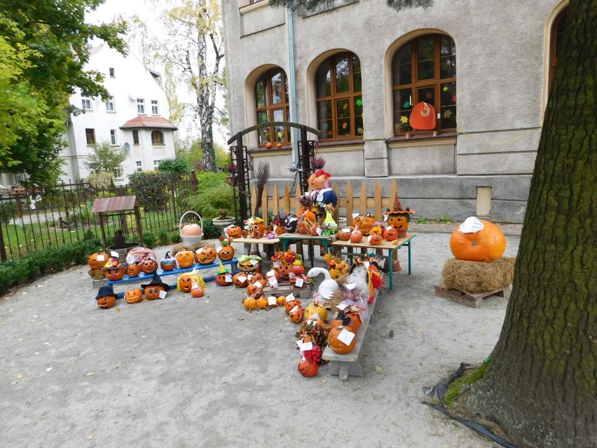 Dynie na Halloween w przedszkolu w Szczawnie-Zdroju