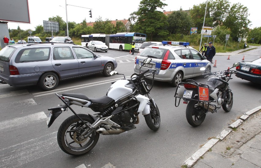 Do wypadku doszło o godz. 8.30. Na skrzyżowaniu ulic...