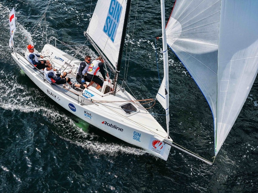 Żeglarze z Yacht Club Gdańsk na 3 miejscu podczas Sailing...