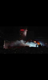 Pożar w centrum Warszawy. "Pali się dawny Universal" [ZDJĘCIA, WIDEO]