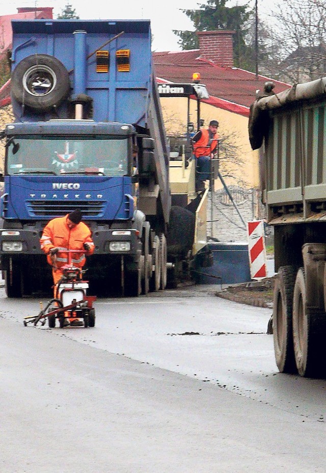 Trwają prace na drogach krajowych w Radomsku