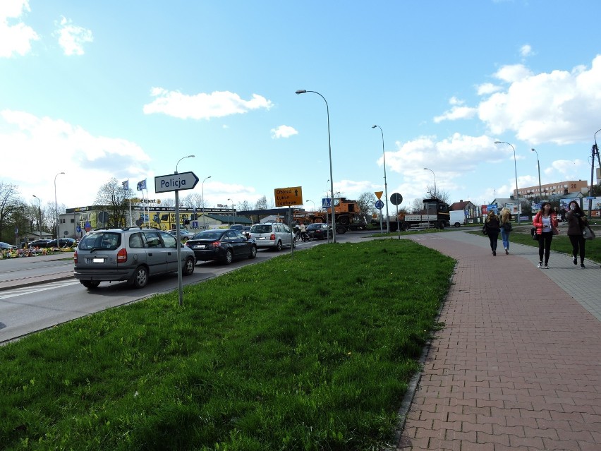 Szczególnie trudno jest tu przejechać w godzinach szczytu.