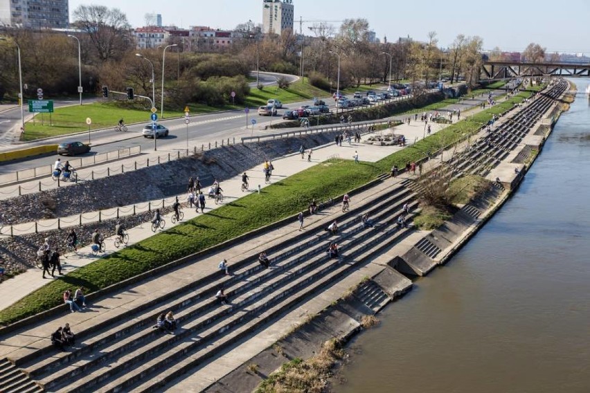 Schodki to nic innego, jak schody nad Wisłą. Jedno z...